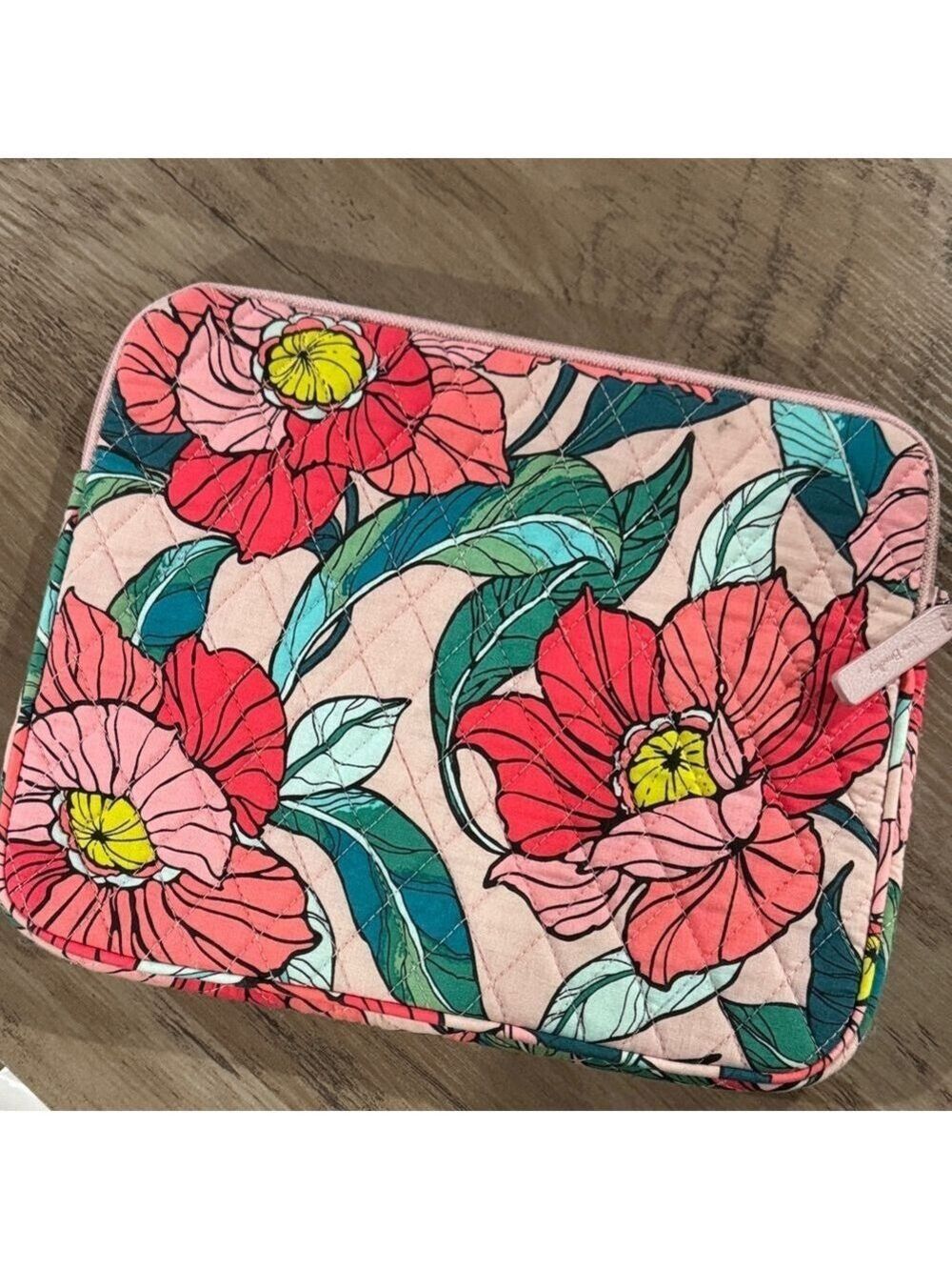 Vera Bradley Quilted Floral Laptop Sleeve